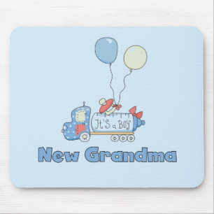 New Grandma of Boy Truck Tshirts and Gifts Mouse Pad
