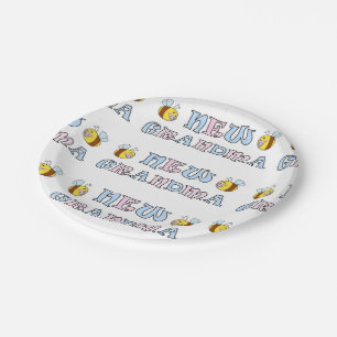 New Grandma Paper Plate