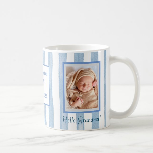 New Grandma Photos Name  Coffee Mug (Right)