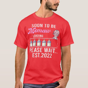New Grandma  Pregnancy Announcement Soon To Be Mem T-Shirt