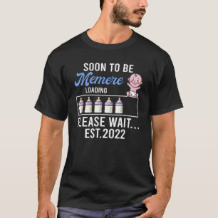 New Grandma  Pregnancy Announcement Soon To Be Mem T-Shirt