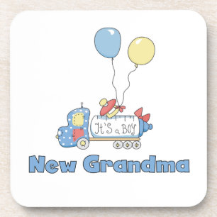 New Grandma Truck It's a Boy Gifts Coaster