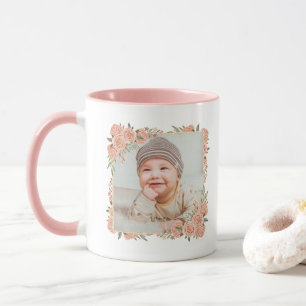New Grandmother Mugs Baby Photo Name Best Grandma