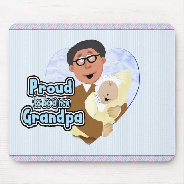 New Grandpa Mouse Pad (Front)