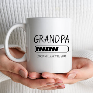 New Grandpa New Baby Announcement Future Grandpa Coffee Mug