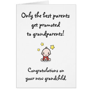 New Grandparents, Congratulations on Grandchild