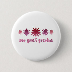 New Great Grandma 6 Cm Round Badge
