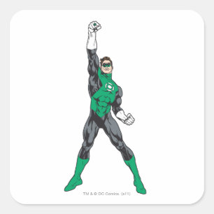 New Green Lantern 2 2 Square Sticker