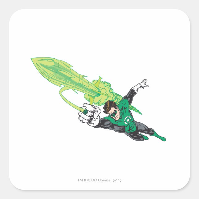 New Green Lantern 5 Square Sticker (Front)