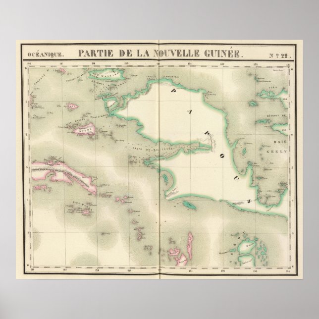 New Guinea Oceania no 22 Poster (Front)