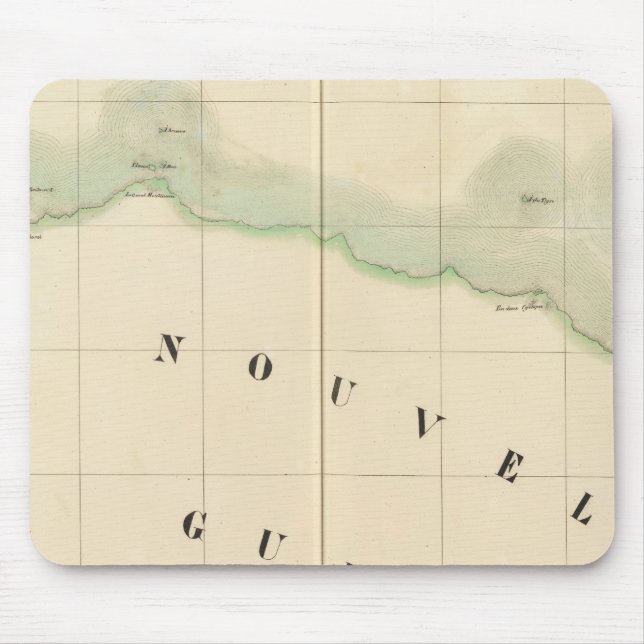 New Guinea Oceania no 23 Mouse Pad (Front)