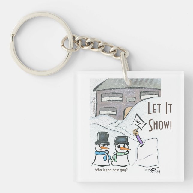 New Guy Key Ring (Front)