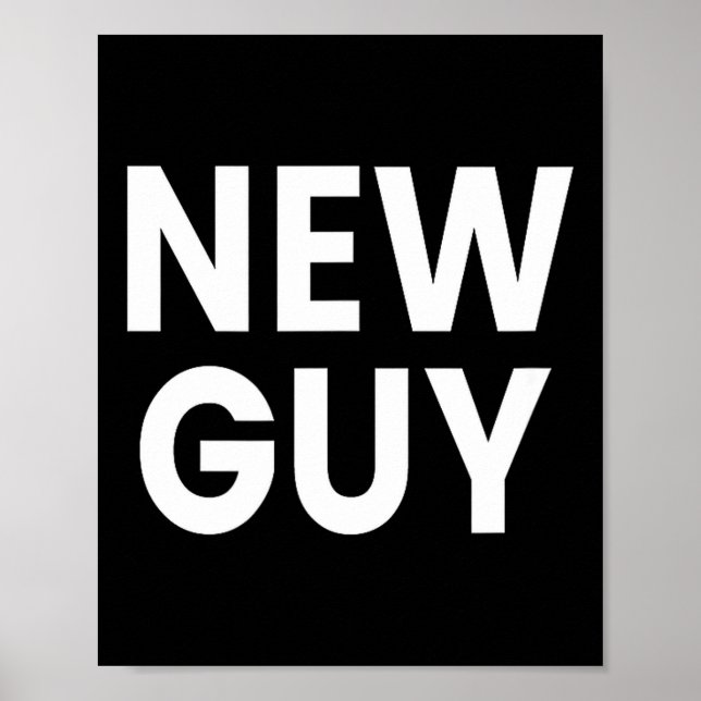 New Guy  Poster (Front)