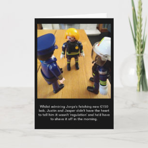 New haircut card
