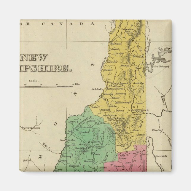 New Hampshire 2 Magnet (Front)