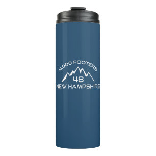 New Hampshire 4000 Footers Mountain Thermal Tumbler