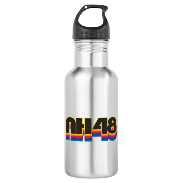 New Hampshire 48 Rainbow 532 Ml Water Bottle (Front)