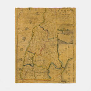 New Hampshire 4 Fleece Blanket