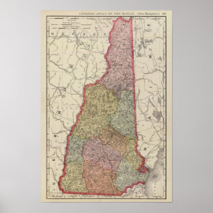 New Hampshire 5 Poster