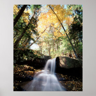 New Hampshire, A waterfall in the White Poster