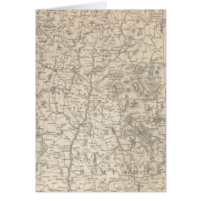 New Hampshire and Vermont (Front)