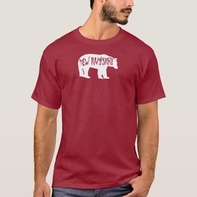 New Hampshire Bear T-Shirt (Front)