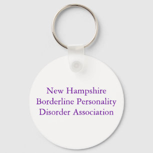 New Hampshire Borderline Personality Disorder A... Key Ring