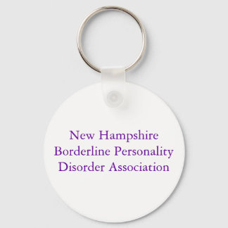 New Hampshire Borderline Personality Disorder A... Key Ring