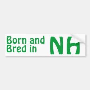 New Hampshire Bred (Bumper) Sticker