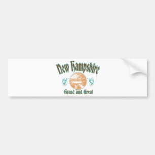 New Hampshire Bumper Sticker
