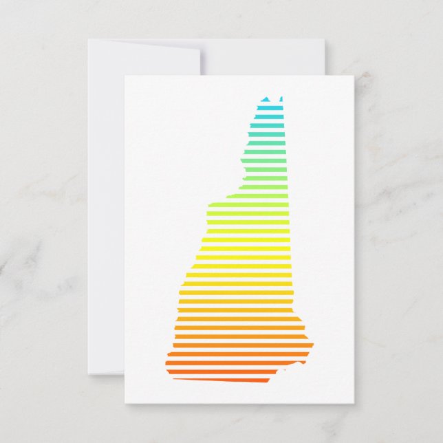 new hampshire chill fade invitation (Front)