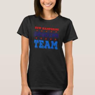 New Hampshire Drinking Team State Pride Beer Dri T-Shirt
