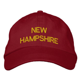 NEW HAMPSHIRE EMBROIDERED HAT