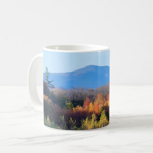 New Hampshire Fall  white mountains  Coffee Mug (Front Left)