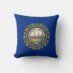 New Hampshire Flag Cushion