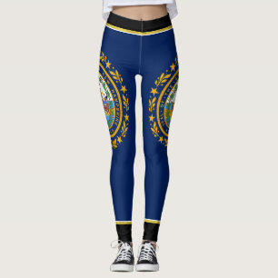 New Hampshire flag Leggings