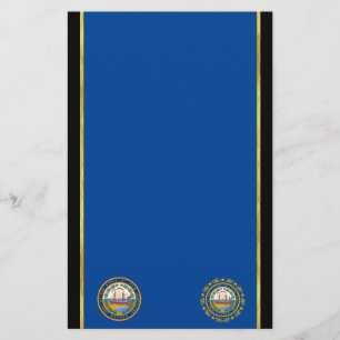 New Hampshire flag Stationery