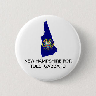 NEW HAMPSHIRE for TULSI GABBARD 2020 Button