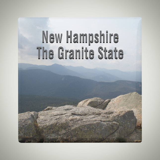 New Hampshire Granite State Live Free or Die Photo Magnet (Creator Uploaded)