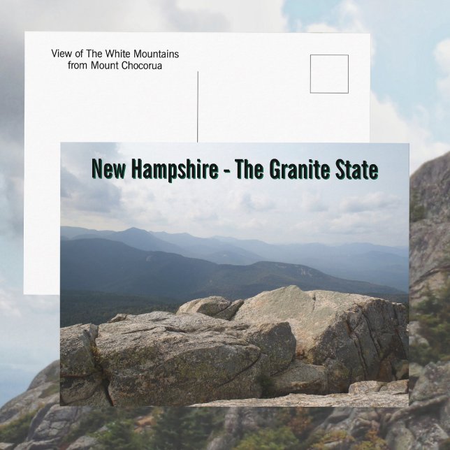New Hampshire Granite State White Mountains Postcard (Creator Uploaded)