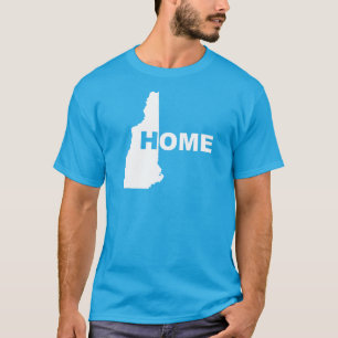 New Hampshire Home Away From State T-Shirt Tees