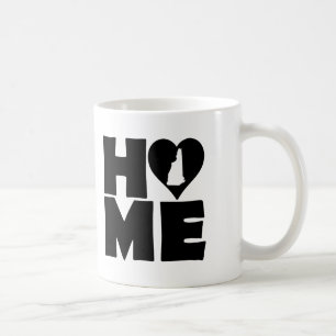 New Hampshire Home Heart State Mug or Travel Mug