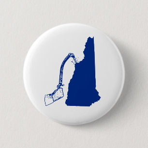 New Hampshire Ice Climbing 6 Cm Round Badge
