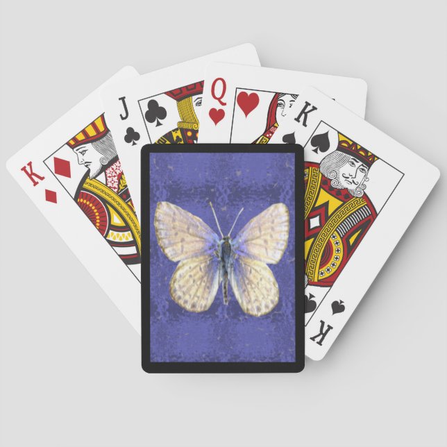 New Hampshire Karner Blue Butterfly Playing Cards (Back)