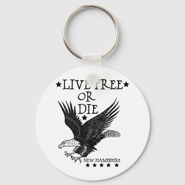 New Hampshire Key Ring (Front)