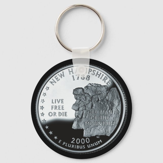 NEW HAMPSHIRE KEY RING (Front)