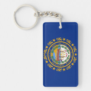New Hampshire Key Ring