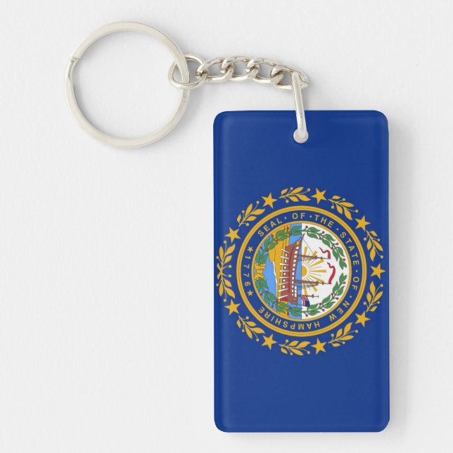 New Hampshire Key Ring (Front)