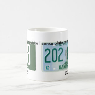 New Hampshire license plate centennial Coffee Mug