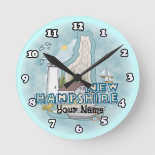 New Hampshire Lighthouse clock